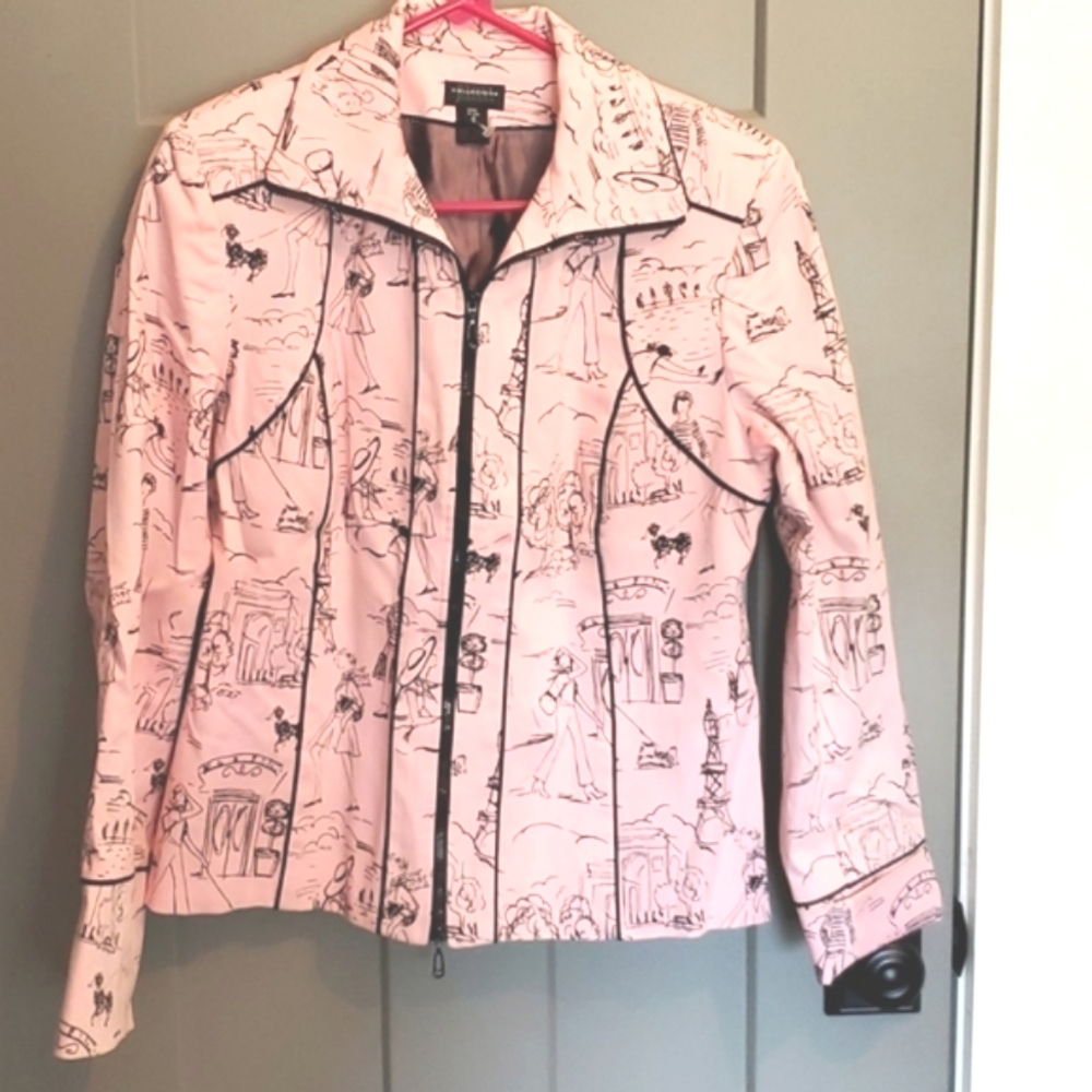 Ladies blazer. French, shopping pattern
